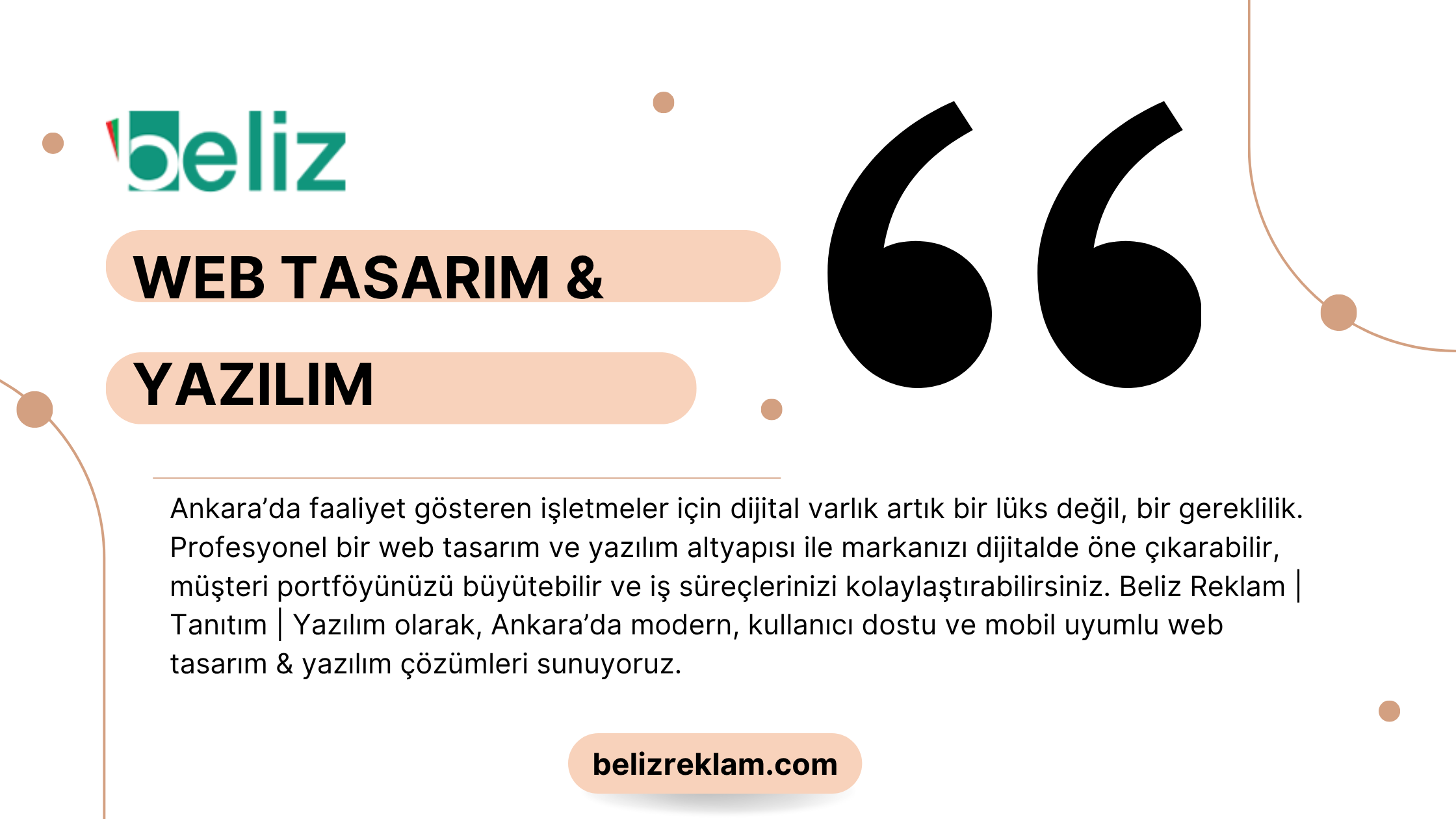 Web Tasarım & Yazılım Hizmetleri