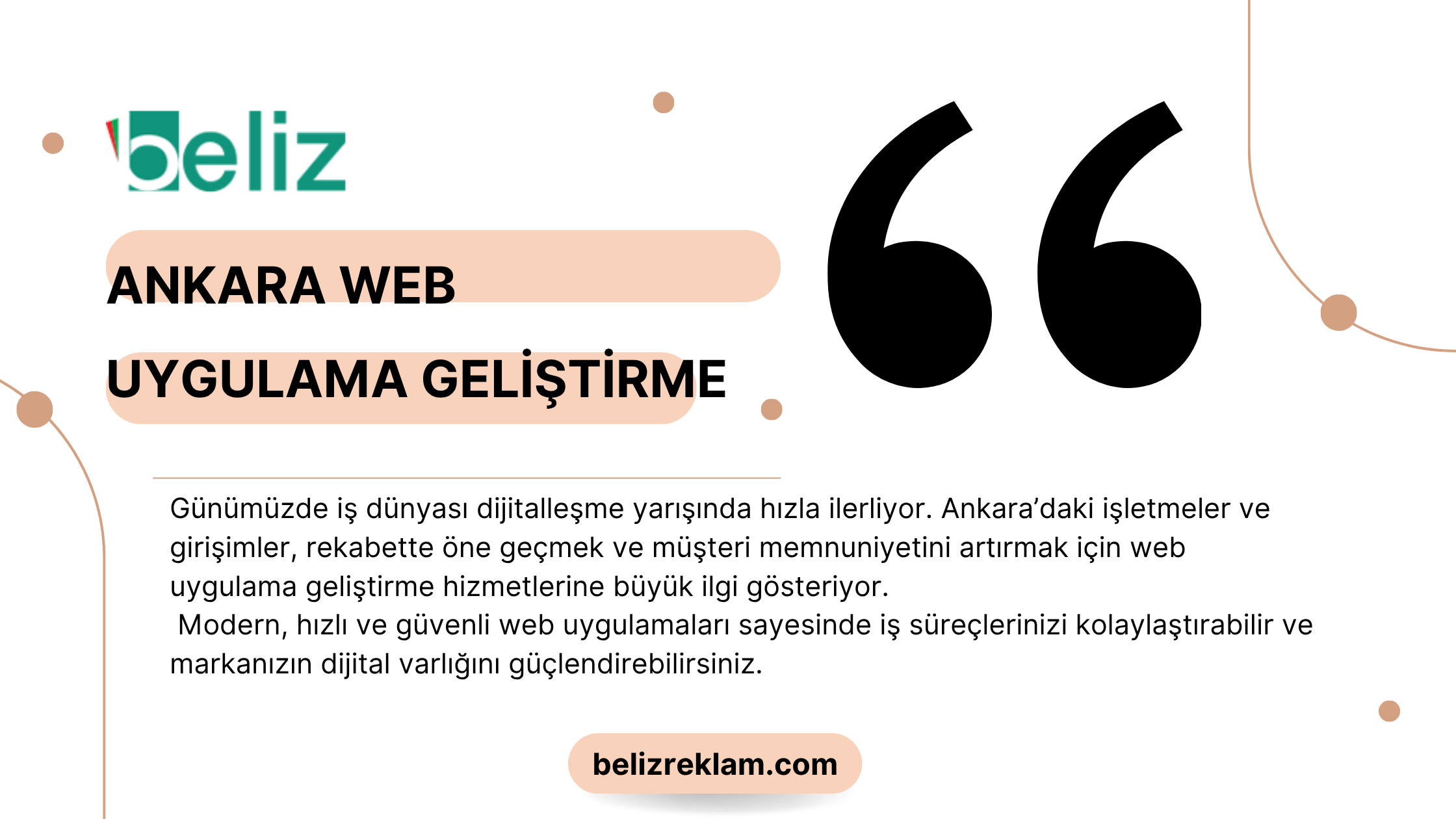 Ankara Web Uygulama Geliştirme
